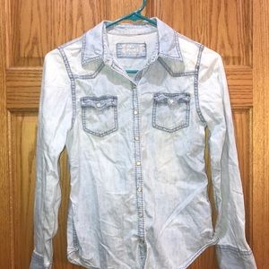 Girls Mudd button down